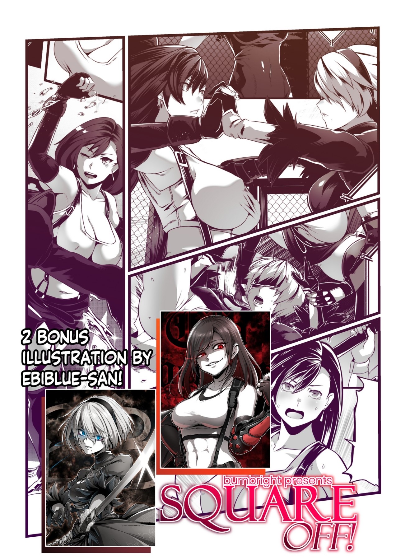 Hentai Manga Comic-Square off! 2B vs Tifa-Read-43